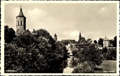 Ak Waiblingen im Rems Murr Kreis, Teilansicht