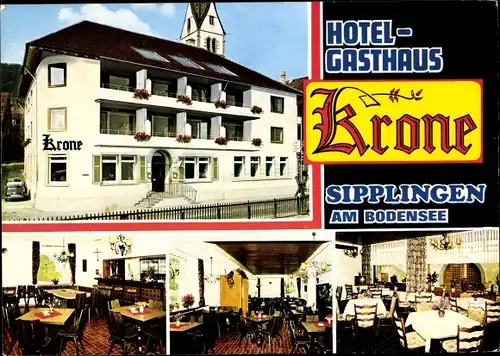 Ak Sipplingen am Bodensee, Gasthof Hotel Krone