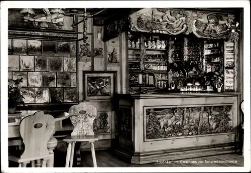 Ak Rohrhardsberg, Gasthaus zur Schwedenschanze