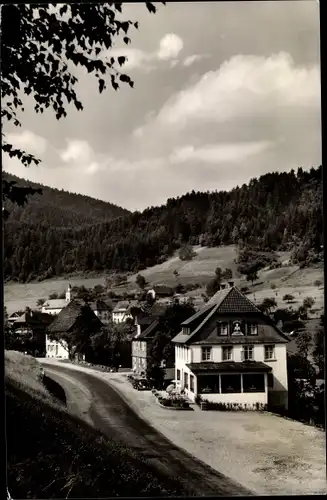 Ak Niederwasser Hornberg im Schwarzwald, Café Kuckuck