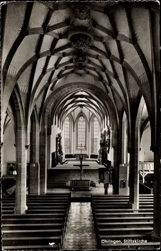 Ak Öhringen im Hohenlohekreis, Stiftskirche