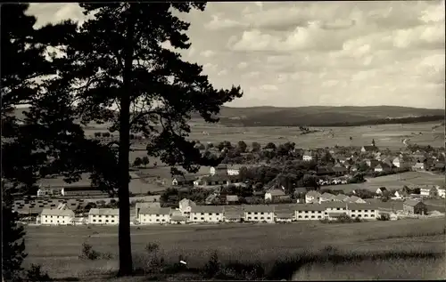 Ak Oberviechtach in der Oberpfalz, Ort vom Wald aus gesehen