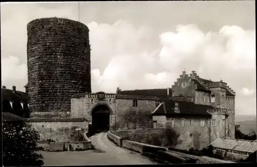 Ak Hammelburg in Unterfranken Bayern, Schloss Saaleck