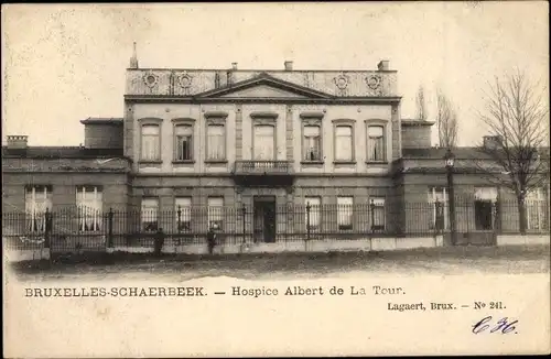 Ak Schaerbeek Brüssel, Hospice Albert de La Tour