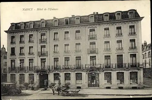 Ak Nancy Lothringen Meurthe et Moselle, Hotel de l'Univers