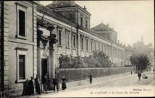 Ak Cahors Lot, Le Lycée des Garcons
