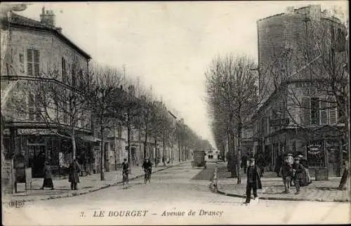 Ak Le Bourget Seine Saint Denis, Avenue de Drancy
