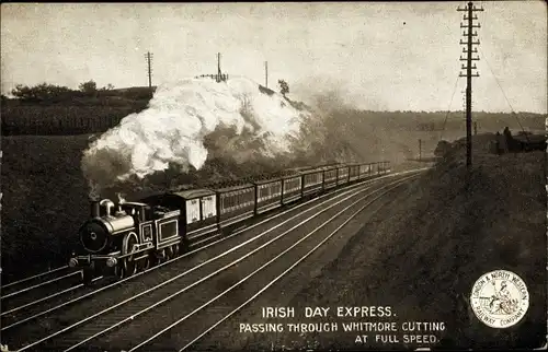 Ak Britische Eisenbahn, London and North Western, Irish Day Express
