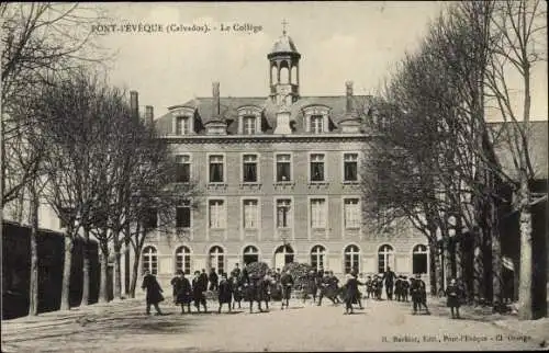 Ak Pont l'Eveque Calvados, Le Collége