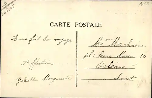 Ak Vitry aux Loges Loiret, Villa Jeanne d'Arc