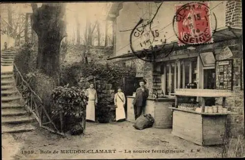 Ak Meudon Clamart Hauts de Seine, Le source ferrugineuse