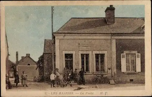 Ak Les Rairies Maine-et-Loire, La Poste