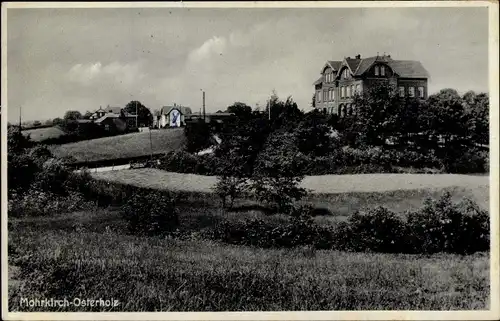 Ak Mohrkirch Osterholz in Schleswig Holstein, Ortspartie