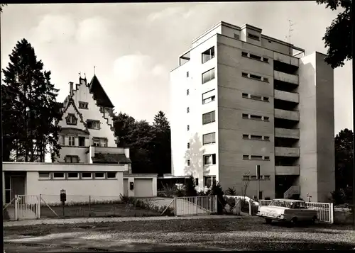 Ak Darmstadt in Hessen, Marienhospital 61, Angestelltenwohnheim