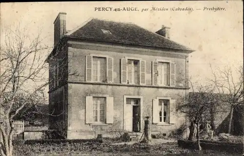 Ak Percy en Auge Calvados, Presbytere