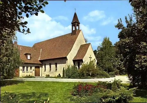 Ak Eberstadt Darmstadt in Hessen, Kapelle v. d. Leiden Jesu, Mutterhaus