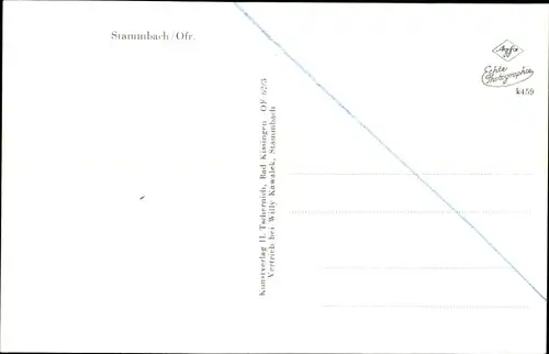 Ak Stammbach in Oberfranken, Gesamtansicht