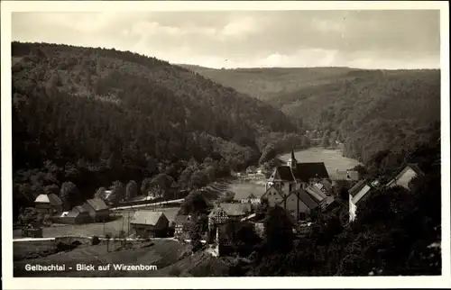 Ak Wirzenborn Montabaur im Westerwald, Gelbachtal, Teilansicht, Wälder