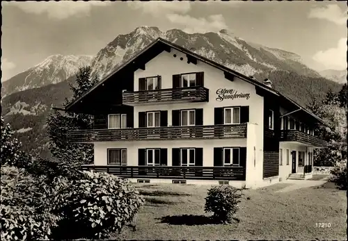 Ak Oberstdorf im Oberallgäu, Alpen Sanatorium