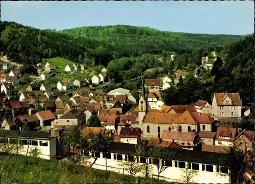 Ak Heigenbrücken im Spessart Unterfranken, Gesamtansicht