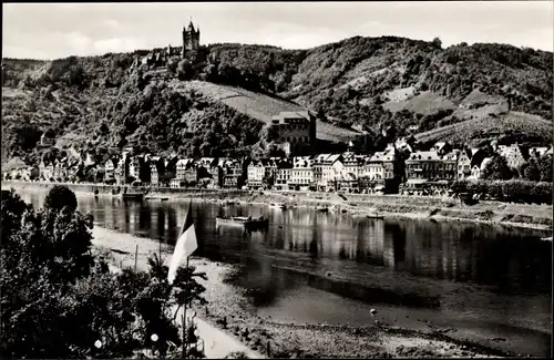 Ak Cochem Mosel, Panorama, Burg