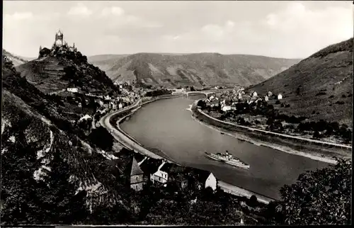 Ak Cochem Mosel, Panorama