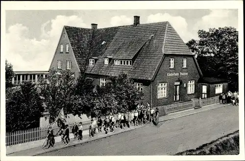 Ak Norddorf auf Amrum Nordfriesland, Nordseekinderhem Paulsen