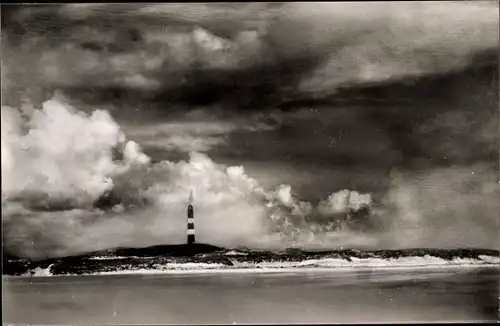 Ak Insel Amrum in Nordfriesland, Leuchtturm