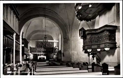 Ak Nieblum auf der Insel Föhr Nordfriesland, Johanniskirche