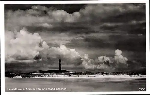 Ak Insel Amrum in Nordfriesland, Leuchtturm