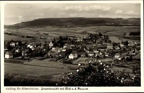 Ak Walburg Hessisch Lichtenau in Hessen, Panorama, Meissner