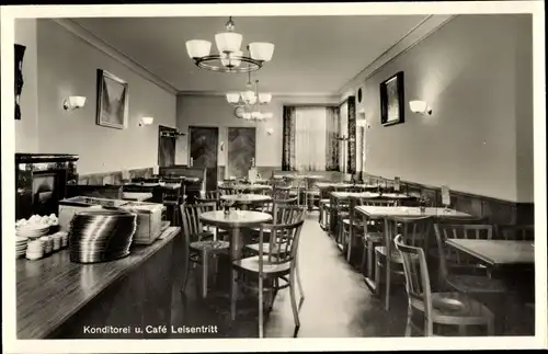Ak Nürnberg in Mittelfranken, Café Leisentritt, Ludwigstraße 39