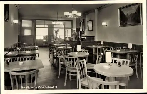 Ak Nürnberg in Mittelfranken, Café Leisentritt, Ludwigstraße 39