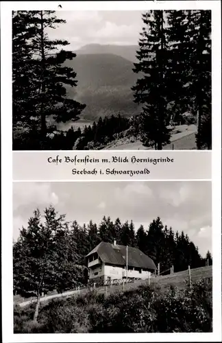 Ak Seebach in Baden Schwarzwald, Café Bofestein, Hornisgrinde