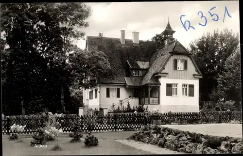 Ak Riederau Dießen am Ammersee im Kreis Landsberg am Lech, Genesungsheim, Altbau