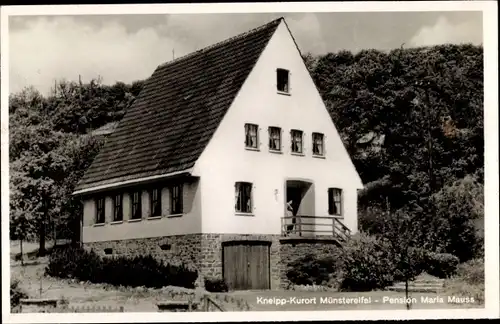 Ak Bad Münstereifel in Nordrhein Westfalen, Pension Maria Mauss