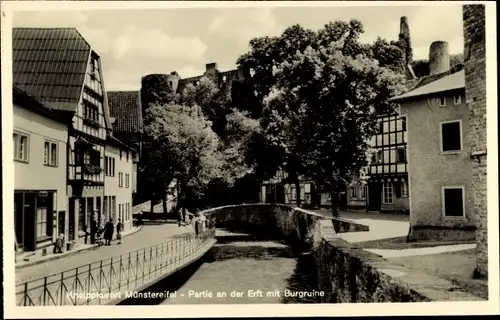 Ak Bad Münstereifel, Erft, Burgruine