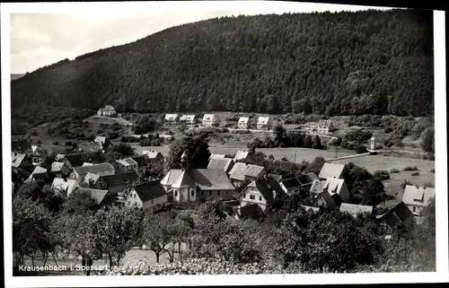 Ak Krausenbach Dammbach im Spessart, Panorama