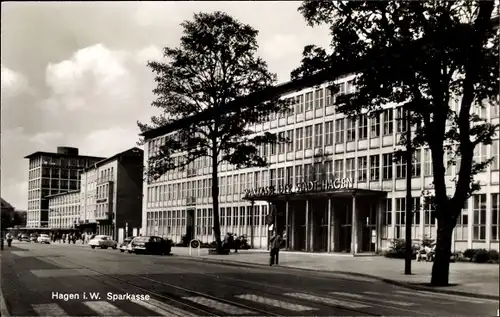 Ak Hagen in Westfalen, Sparkasse