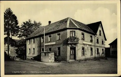 Ak Legelshurst Willstätt in Baden, Gasthaus zum Hirsch