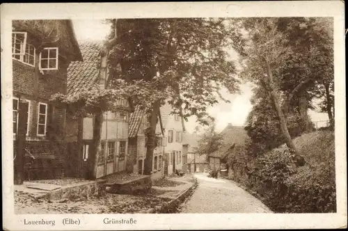 Ak Lauenburg an der Elbe, Grünstraße