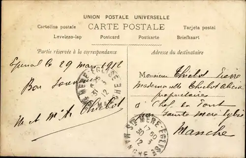 Ak Épinal Lothringen Vosges, Le Cours