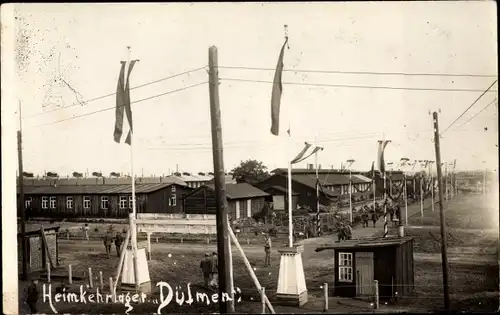 Foto Ak Dülmen im Münsterland, Heimkehrerlager