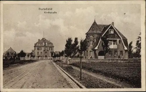 Ak Burscheid in Nordrhein Westfalen, Kirchstraße