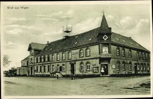 Ak Hilgen Burscheid Rheinisch Bergischen Kreis, Gasthof zur Post