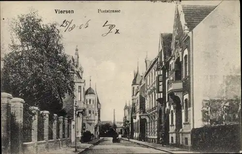 Ak Viersen in Nordrhein Westfalen, Poststraße