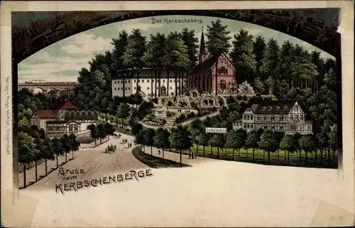 Litho Dingelstädt Eichsfeld Thüringen, Kerbscheberg