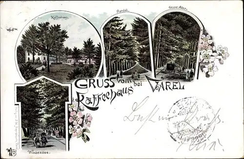 Litho Varel Jadebusen, Kaffeehaus, Rondel, Große Allee