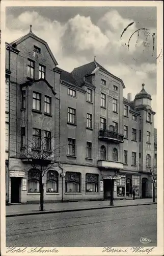 Ak Herne im Ruhrgebiet, Hotel Schmitz