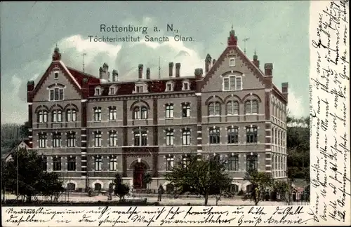 Ak Rottenburg am Neckar, Töchterinstitut Sancta Clara